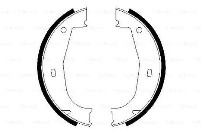 КОМПЛЕКТ КОЛОДОК ТОРМОЗНЫХ BMW BOSCH