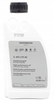 Oryginalny olej sprzęgła HALDEX 2 VW G055175A2