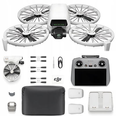 Dron DJI Flip RC2 Fly More Combo Z Kamerą 4K Do 250g FMC 60FPS AI BT WiFi