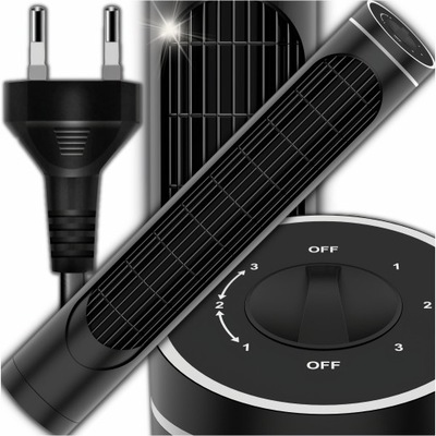 FAN FAN STANDING FAN STRONG BLACK