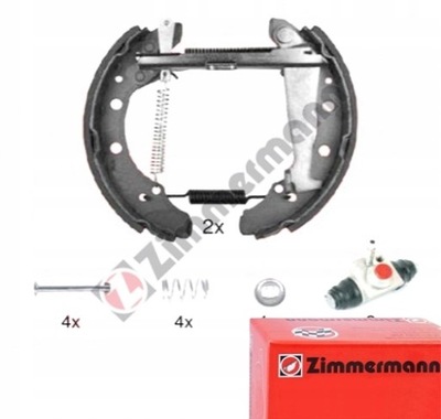Zimmermann 20990.106.0 набор колодка тормозных фото №1