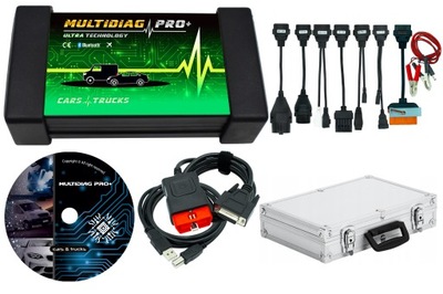 MULTIDIAG PRO+ ULTRA 2024 + 8 CABLES DE TURISMO ENTREGA ENSAYADOR INTERFEJS PL  