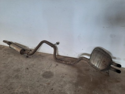 Skoda octavia ii 04-08 труба гаситель выхлоп 1k0120l bjb фото №1