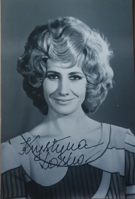 KRYSTYNA LOSKA - zdjęcie z autografem