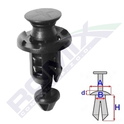 ШТИФТ ДЮБЕЛЬ 12MM TOYOTA X5SZT