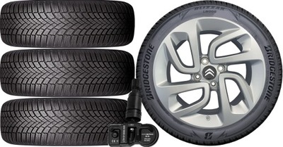 NEW WHEELS WINTER CITROEN C-ELYSEE BRIDGESTONE 195/55R16+TPMS*1  