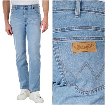 WRANGLER TEXAS MĘSKIE SPODNIE JEANSOWE JEANSY DŻINSY W30 L34