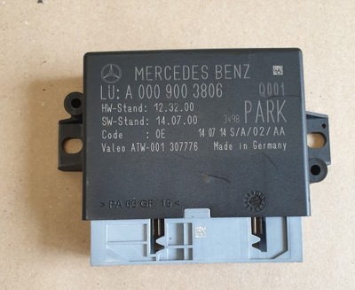 Модуль паркування блок керування pdc mercedes s w222 оригінальний номер фото №1