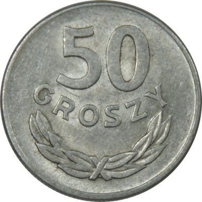 50 GROSZY 1965 - POLSKA - STAN (2-) - K462