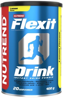 Nutrend Flexit Drink kolagen MSM stawy 400g Cytryna
