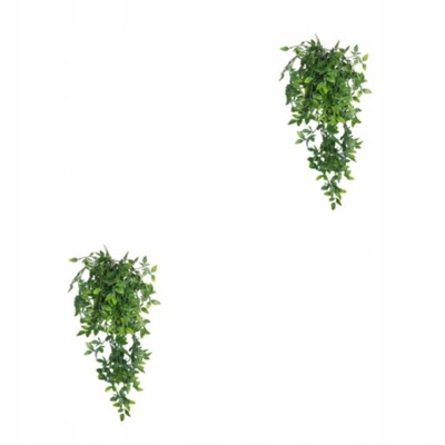 2 zestaw ABS Sztuczne wiszące rośliny -