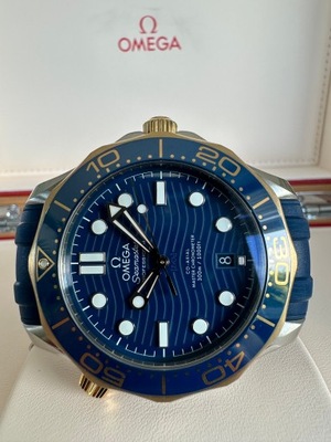 OMEGA SEAMASTER DIVER 300M STAL ZŁOTO 18K