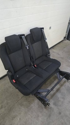 Ford transit custom сиденье заднее сиденье двойной 2/3 ряд фото №1