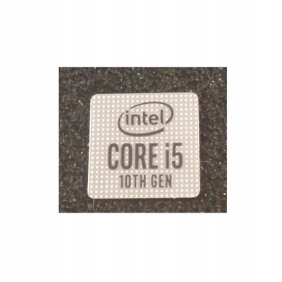 Naklejka Intel Core i5 10th Gen 18 x 18 mm 456b