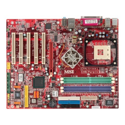 MSI 865PE Neo2 MS-6728 VER:1 SOCKET 478 DDR AGP PCI ATX