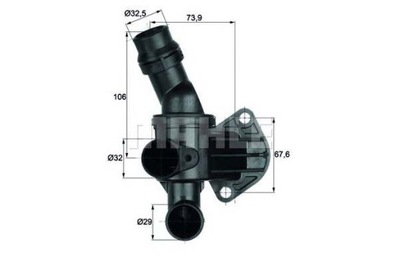 TERMOSTATO VW 80C 2,0FSI GTI TTS BEHR  