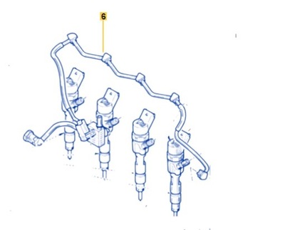Шланг топлива trafic master 2.5dci 1751100q0e фото №1