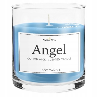 Möller SPA - ANGEL SOJOWA NATURALNA ŚWIECZKA ŚWIECA ZAPACHOWA ZAPACH PERFUM