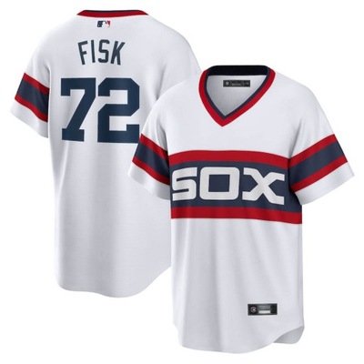 koszulka baseballowa Carlton Fisk Chicago White Sox