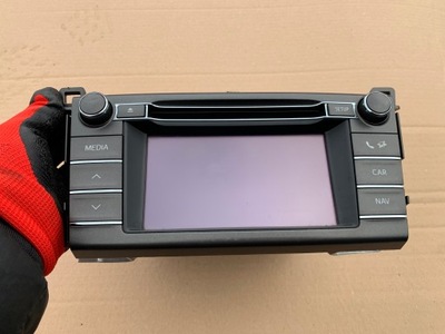 RADIO NAVEGACIÓN TOYOTA RAV4 IV 86140-42040 ORIGINAL BUEN ESTADO EUROPA  