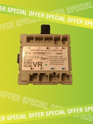 Модуль двері mercedes-benz оригінальний номер a1679008711 фото №1