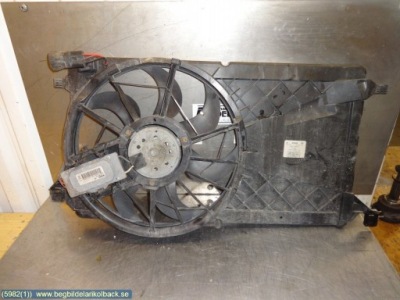 2006 volvo s40 вентилятор радіатора 1137328148 фото №1