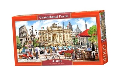 PUZZLE 4000 SPLENDOR RZYMU CASTOR, CASTORLAND