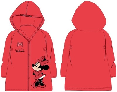 Dziewczęca peleryna Minnie Mouse - Disney 128 / 134