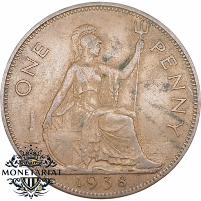 1 PENS 1938 WIELKA BRYTANIA