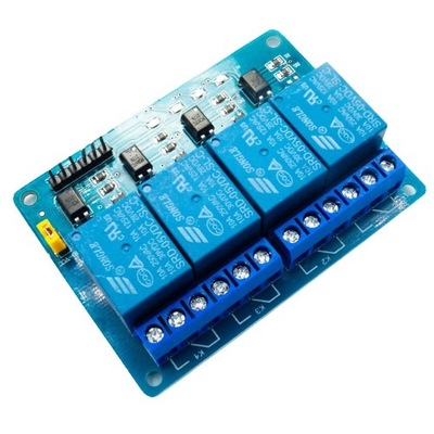 Moduł 4-kanałowy 5V 10A przekaźnik Arduino