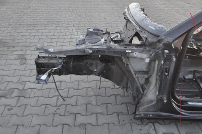 Audi a4 b9 sedan четверть лонжерон левый перед фото №1