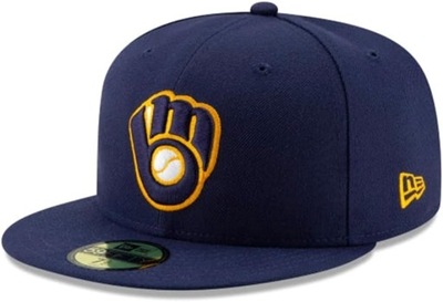 Czapka baseballowa Czapka z daszkiem Milwaukee Brewers Rękawica, uniwersalna