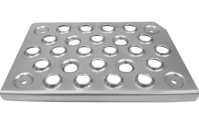 Mercedes atego накладка порог нижняя левая лист 9736661528 фото №1