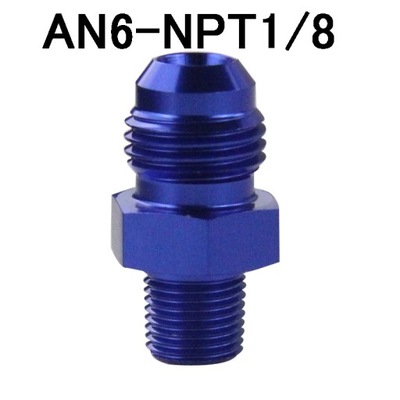 Male AN6 to 1/2 NPT 1/4 NPT 3/8NPT M10*1.5 M2