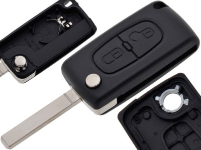 Корпус ключ citroen berlingo c2 c3 c4 c5 pilot фото №1