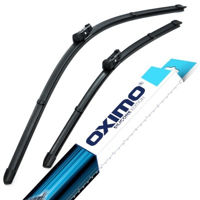 WIPER BLADES FRONT ON GLASS SET FRONT FOR AUDI A4 B8 B9 A5 A7 Q3 Q5  