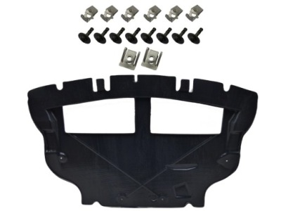 Mini cooper 2001-2006 накладка под двигатель + клипсы фото №1