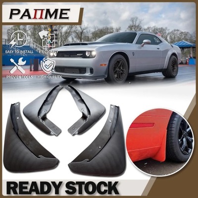 MUD FLAPS PARA DODGE CHALLENGER 2015 2016 2017 2018 2019 NOT PARA WID~60020  