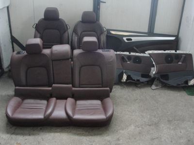 Салон сиденья заднее сиденье комплект peugeot 407 coupe фото №1