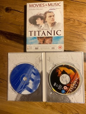 TITANIC - LEONARDO DICAPRIO DVD FILM + SOUNDTRACK