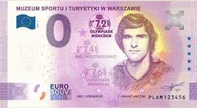 0 Euro, Zygmunt Anczok, Banknot pamiątkowy, 2021