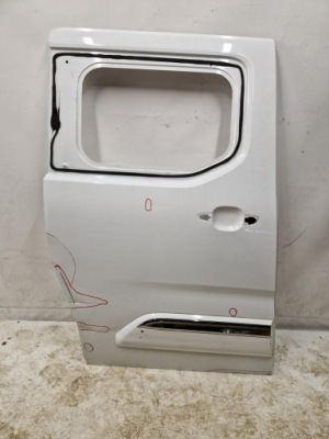 Дверь правое сдвижные partner berlingo iii iv боковой правое правый задняя фото №1