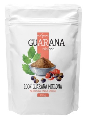 Guarana MIELONA 200g guarana w proszku kofeina