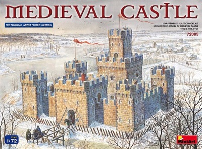 MiniArt 72005 Medieval Castle - średniowieczny zamek 1:72