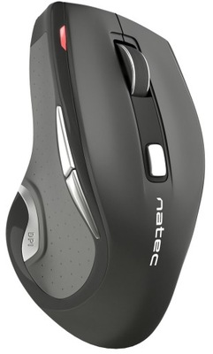 Natec Mouse, Jaguar, Wireless, 2400 DPI, Optical,