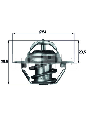 MAHLE TX 3 87D TERMOSTAT, MATERIAL DE REFRIGERACIÓN  