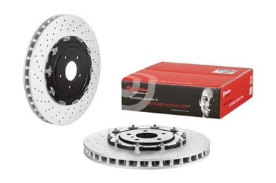 Brembo тормозные диски перед nissan gt-r gtr 11- 390mm krk фото №1