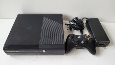 KONSOLA XBOX 360 E 500GB ORYGINALNY PAD ZASILACZ STAN DOBRY GWR