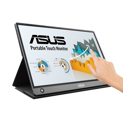 ASUS Monitor MB16AMT 15.6 cala FHD IPS Dotyk 5ms