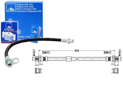 PRZEWÓD HAMULCOWY ELAST. VW TOURAN 1.4-2.0D 02.03-